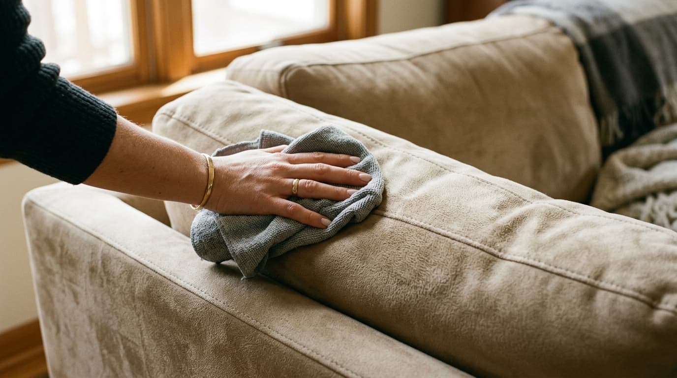 Como Limpar Sofá de Suede em Casa — Guia Completo